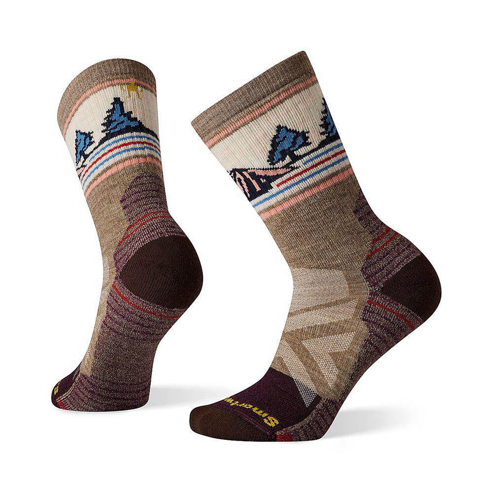 The North Face Performance Hike Full Cushion Camp Scene Crew Γυναικεια Κάλτσα - Πολύχρωμο (LORN75936